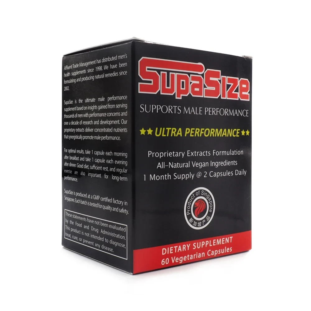SupaSize Supports Male Performance