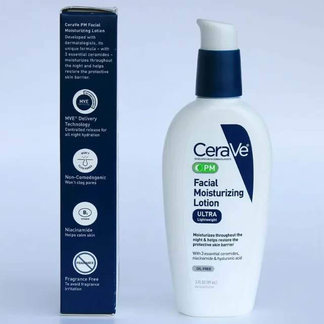 CeraVe PM Facial Moisturizing Ultra Lightweight Lotion 89ml
