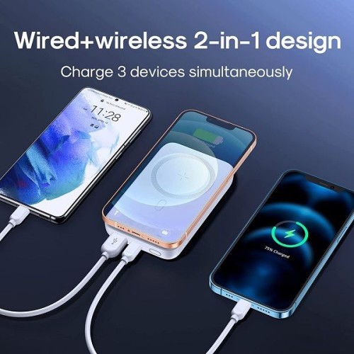 JOYROOM JR-W020 Magnetic Wireless Charging Power Bank 10000 mAh