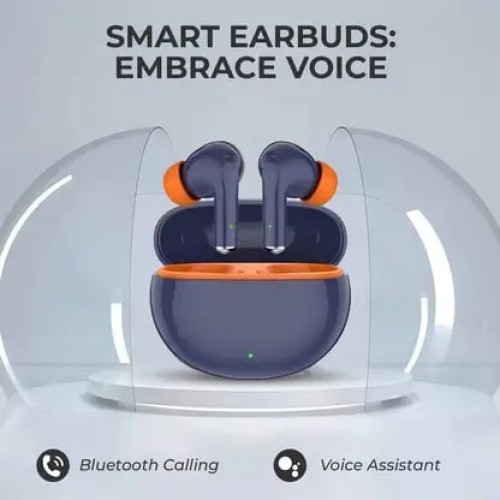Mobicom EQ20 ENC AIR BUDS 20 Hours Battery Backup