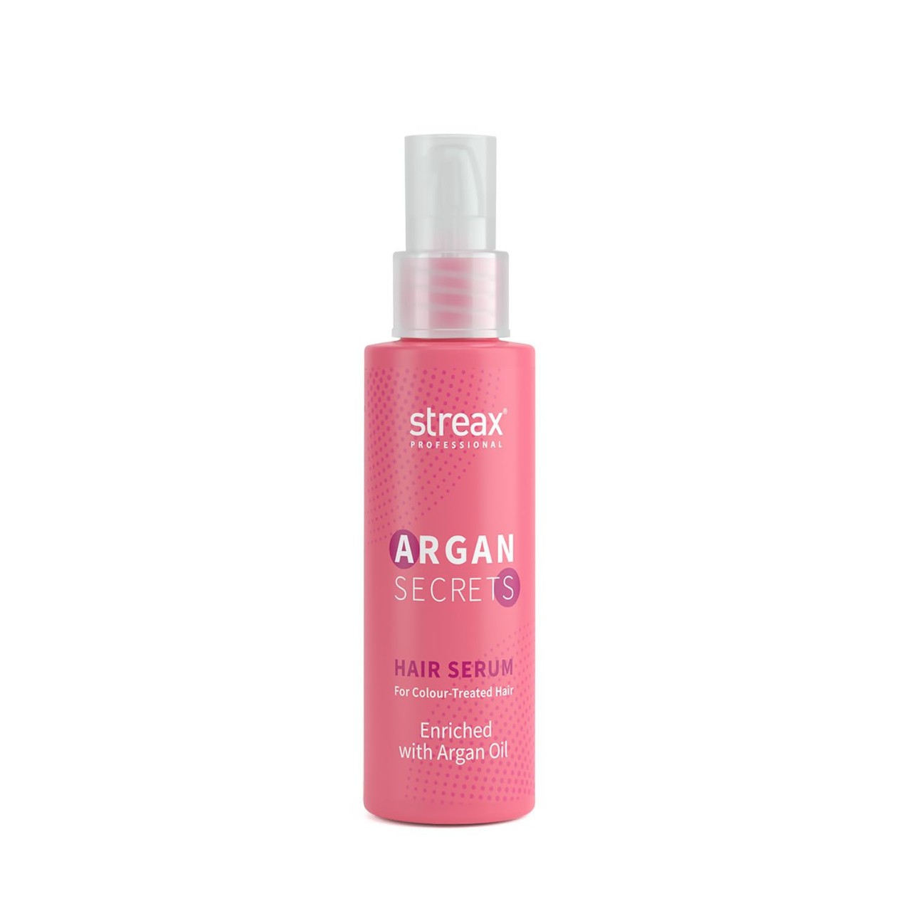 Streax Professional 100ml Argan Secrets Colour Protect Hair Serum for Women | Enriched with Argan Oil & UV Filter | Prevents Frizz | Provides Instant Shine & Smoothness | Enhances Radiance of Hair