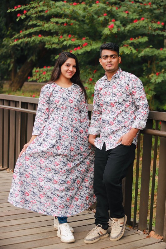 Shirt and Gown Couple Dress (2)