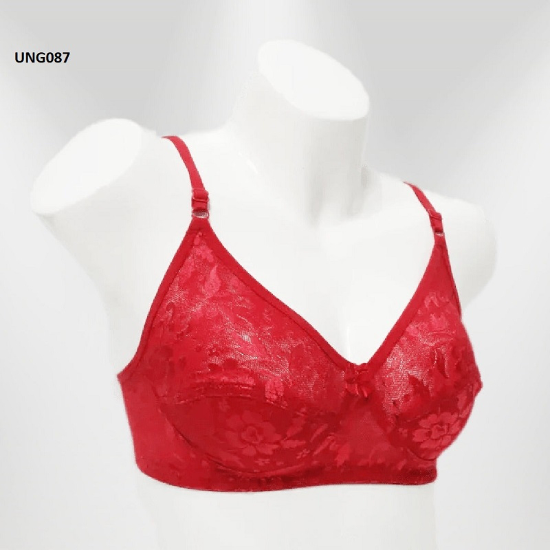 Lace Non-Wired Non-Padded Everyday Bra For Women's (4)