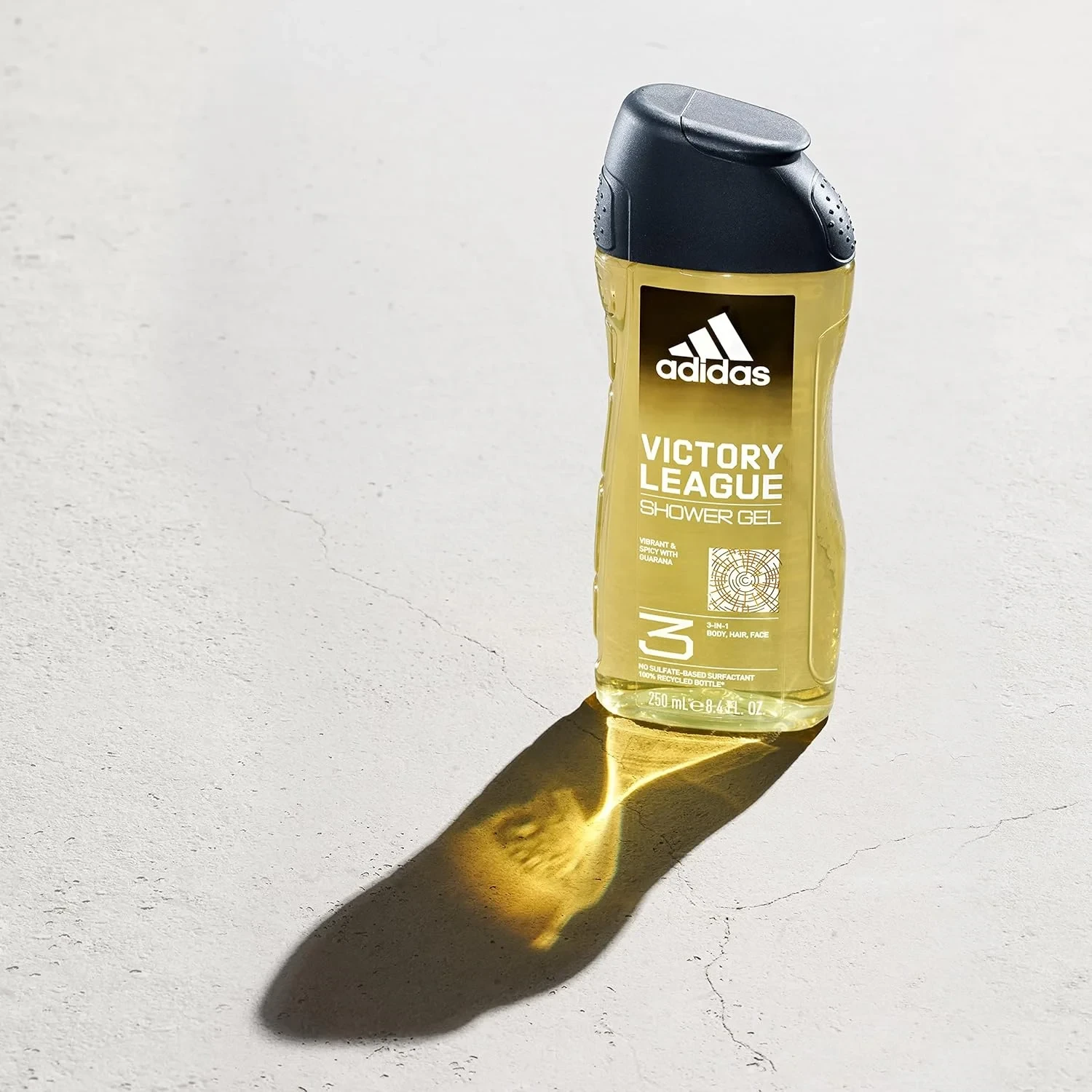 Adidas Victory League 3-in-1 Shower Gel for Body, Hair and Face 250ml | Spain