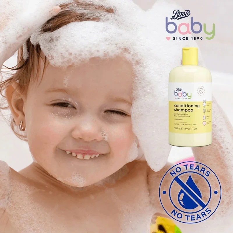 Boots Baby Conditioning Shampoo 500ml (International)