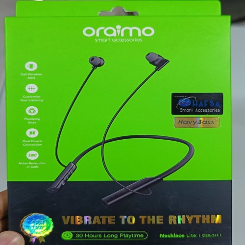 Oraimo Necklace Lite OEB-311 Neckband Wireless Earphone price in bd