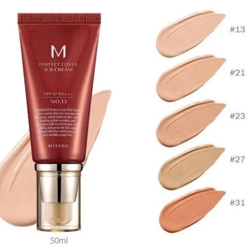 Missha Light Beige M Perfect Cover BB Cream No.13/ No.23