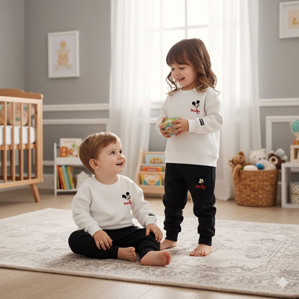 Premium Kids Sweatshirt + Trouser Set | Soft Fabric, Perfect Fit