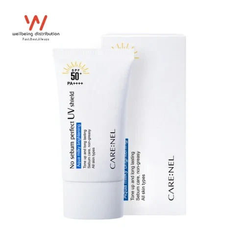 CARENEL Suncream No Sebum Perfect UV Shield SPF50+ PA++++ 50ml