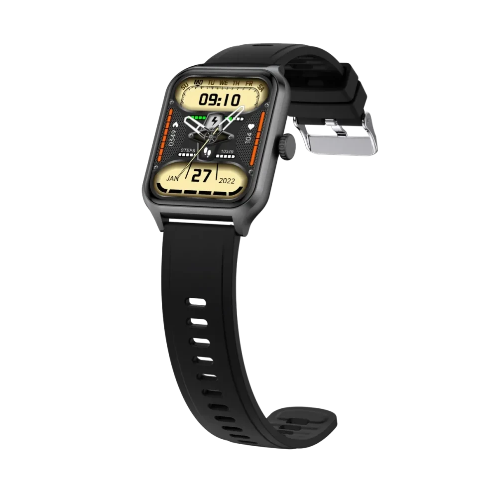 T97 Bluetooth Calling Smartwatch – Black Color