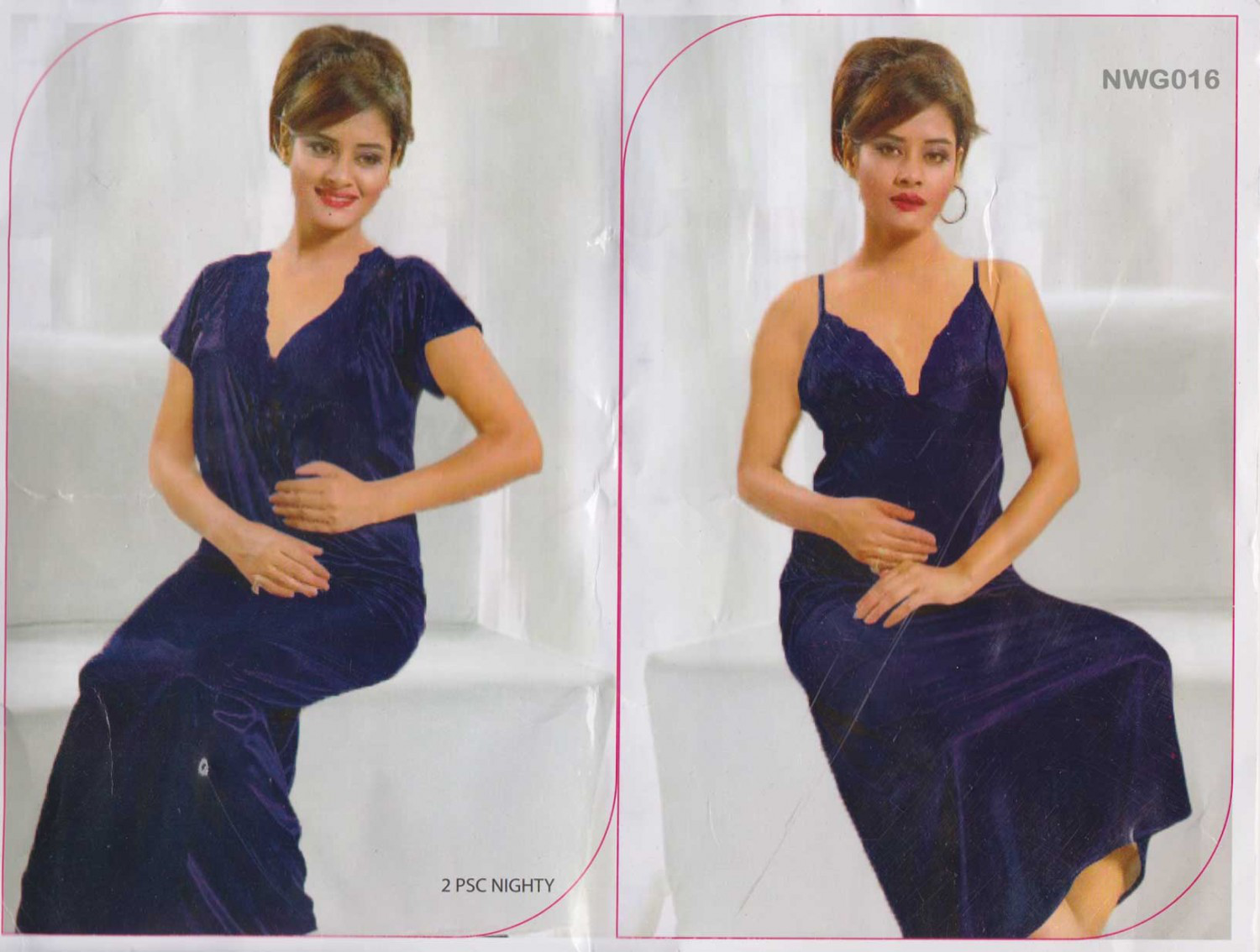 Nighty 2 pic For Ladies set