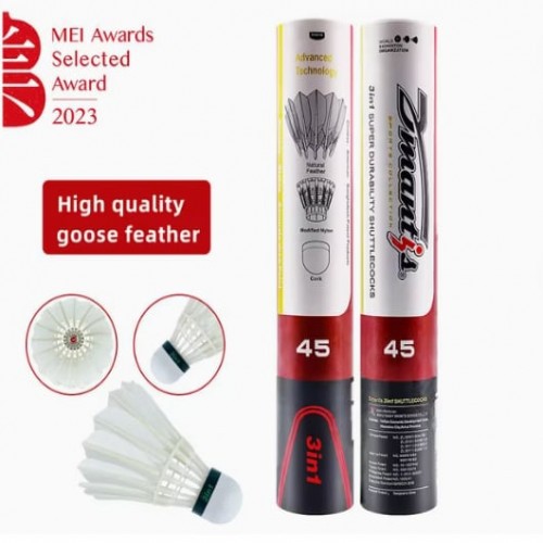 Dmantis D45 Model 3in1 Badminton Shuttlecock price in bd
