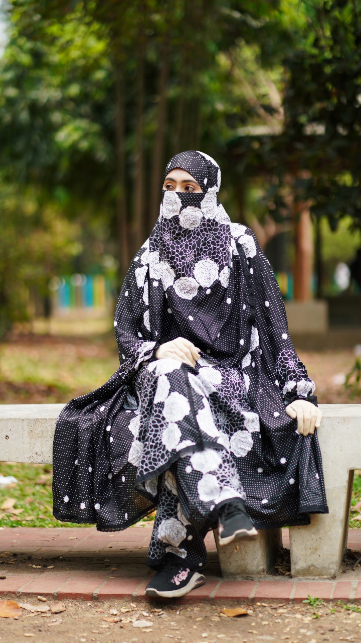 Plaju Khimar Set For Ladies
