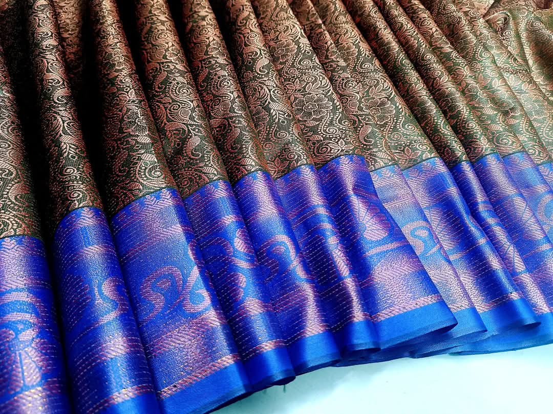 Indian soft katan saree (1)