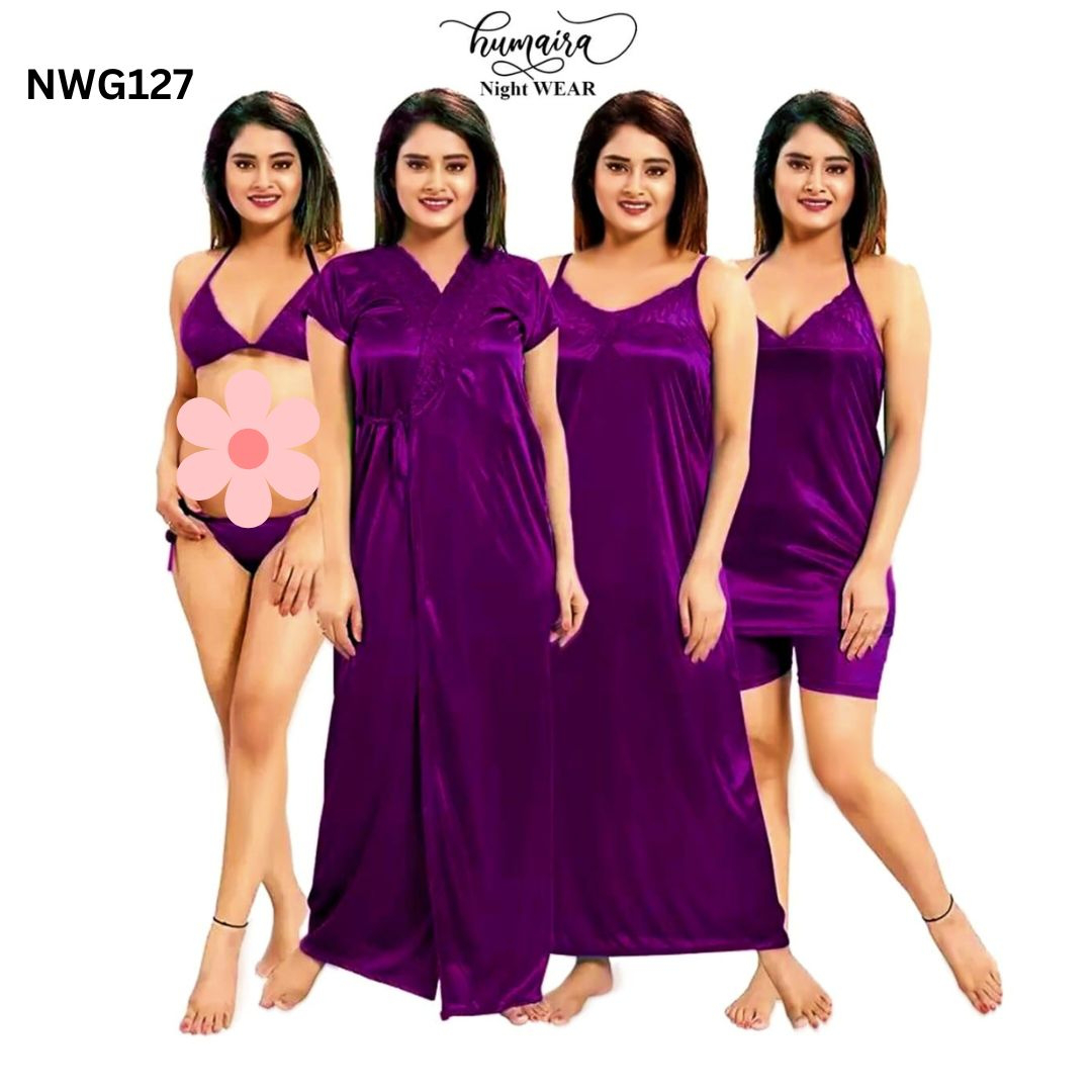 Stylish 6 part Nighty For Female