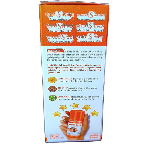 Hair shield Anti Lice Cream Wash 30ML price in Bangladesh