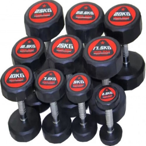 Iron Man Dumbbell 12.5kg 1pc price in Bangladesh
