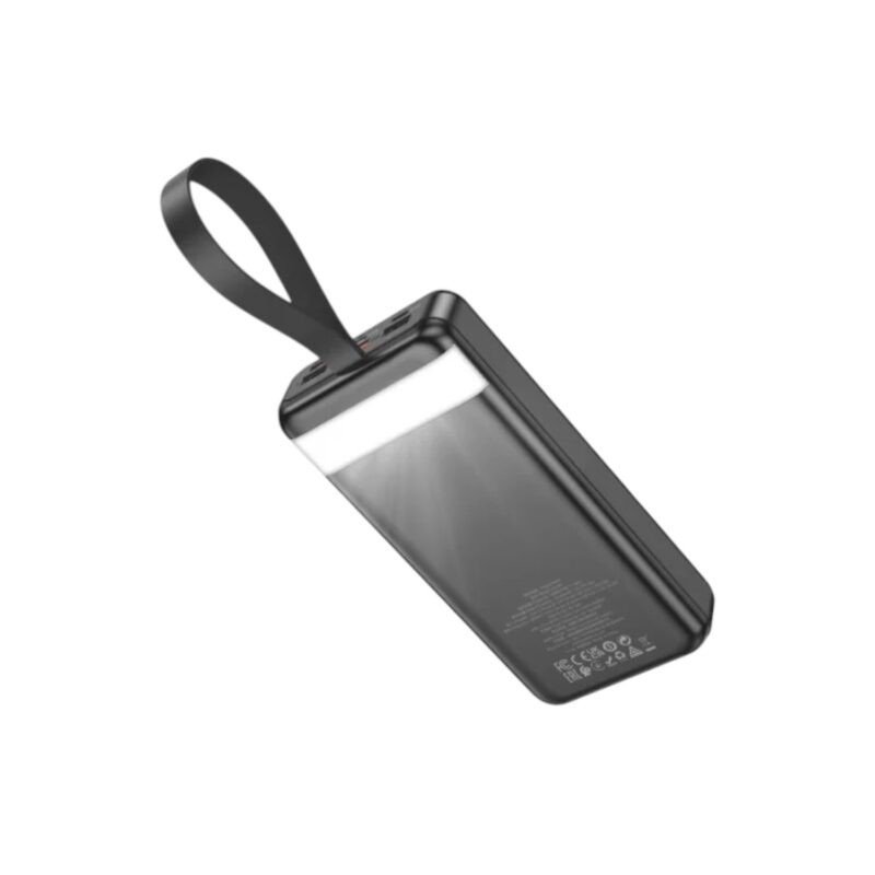 Hoco J123B Element 30000mAh 22.5W Fast Charging Power Bank – Black