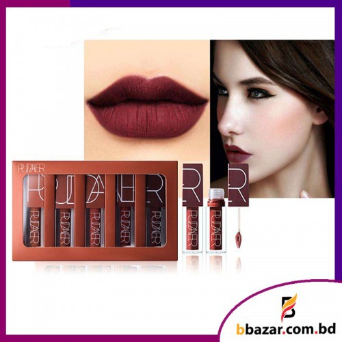 Pudaier Matte Liquid Lipstick Set-5pc