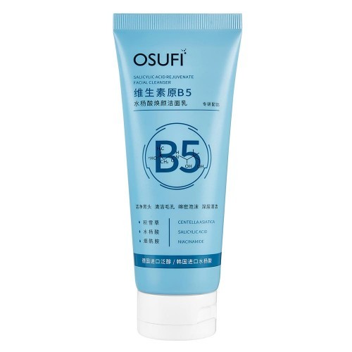 OSUFI Vitamin B5 Salicylic Acid Moisturizing Gentle Face Wash 100gm