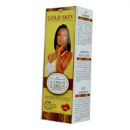 Gold Skin Fast action Clarifying Body Lotion with Argan Oil