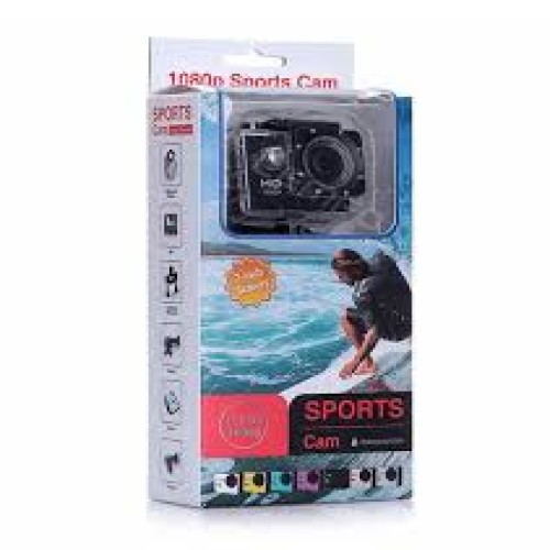 action cam sports cam hd 1080p waterproof 30m dapat pelindung charger dll
