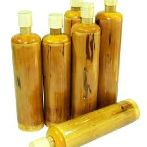 Eco Friendly Bamboo Water Botol Round Design price in bd