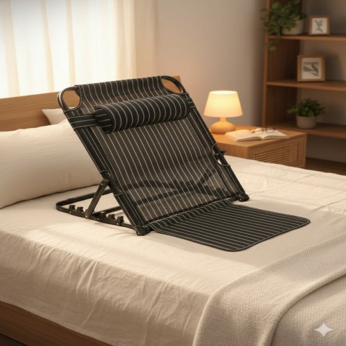 Bed Backrest Folding Adjustable Angle Bed Chair Support , Multi Function Back Rest for Head