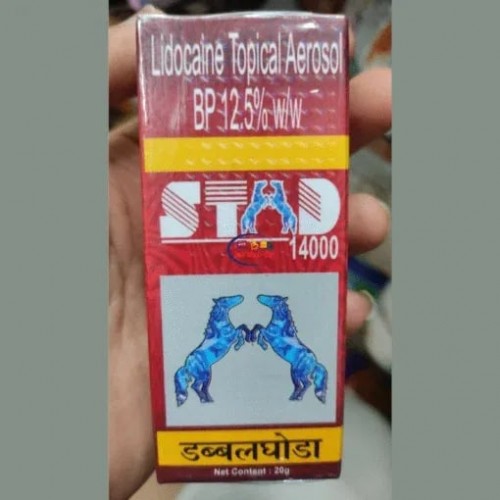 Stad 14000 Double Ghoda Delay Spray For Men - 20gm