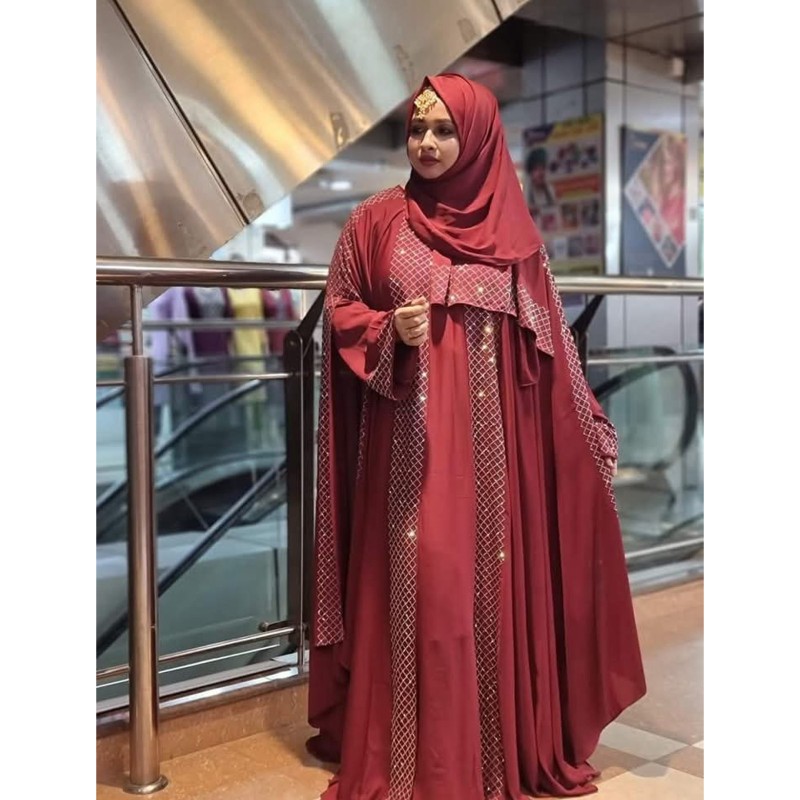 Abhaya Set with Hijab -(21)