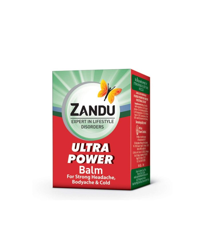 Zandu Balm Ultra Power Red 8ml | Indian