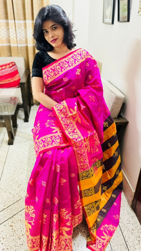 Premium Hybrid Cotton Saree (Real Photo) (1)
