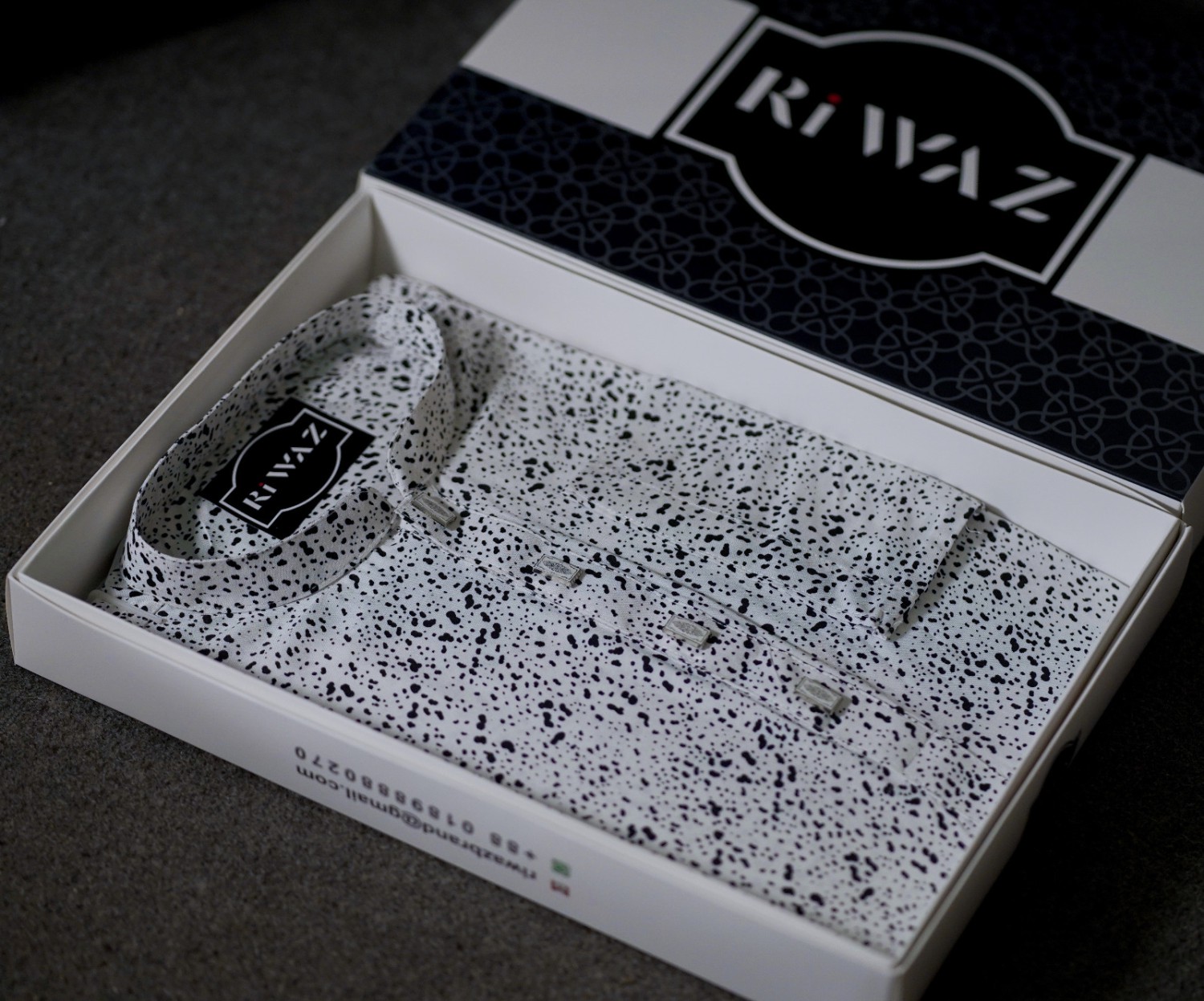 Premium Cotton Print Panjabi (4)