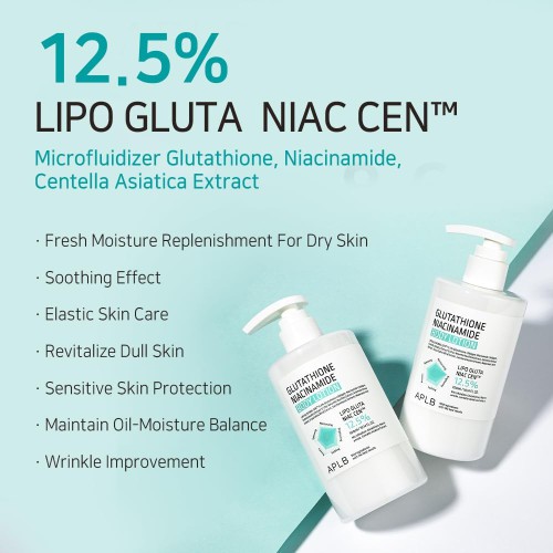 APLB Glutathione Niacinamide Facial Cream 300ml