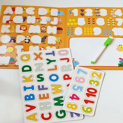 Multipurpose Number Letters Cognition for kids learning