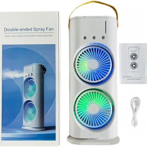Portable Light Humidifier Double-ended Spray Fan
