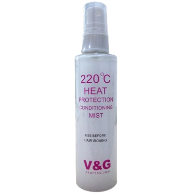 V&G 220°C Heat Protection Conditioning Mist 100ml - Keep Your Hair Protected and Beautiful