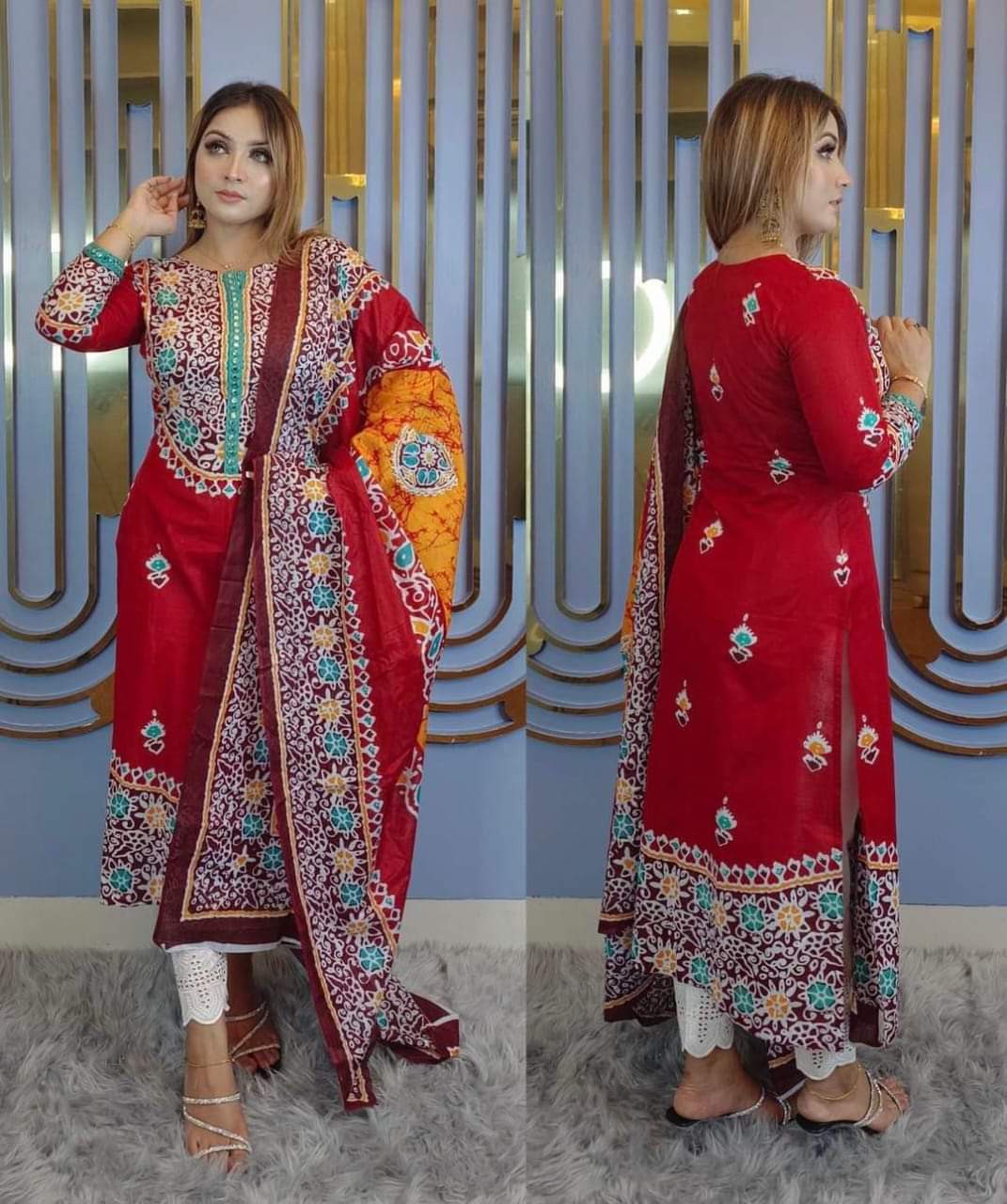 3 Piece Dress For Ladies With Price