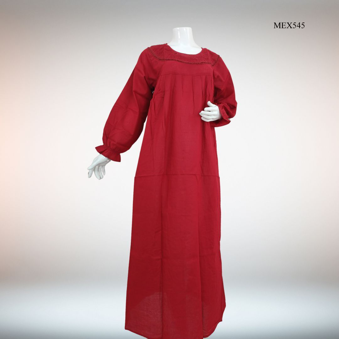 Smoky Design Full Sleeve Maxi For Ladies