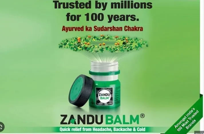 Zandu Balm Ultra Power (GREEN)- 8ml - Made in India