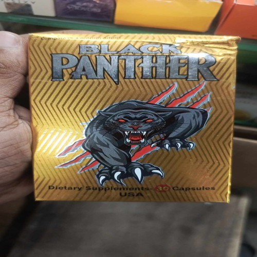 Black Panther Ayurvedic Vitality Booster for Men Of 30 Capsules