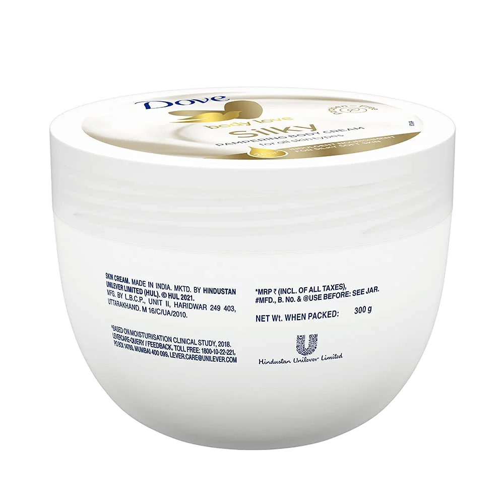 Dove Silky Pampering Body Cream 300ml