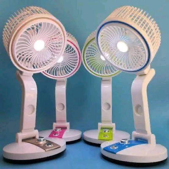 LR fan (Adjustable rechargeable folding fan with led light) (1)
