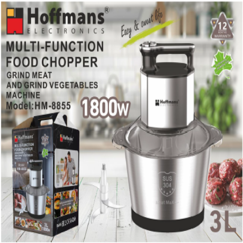 HOFFMANS HM-8855 ELECTRIC CHOPPER 3L