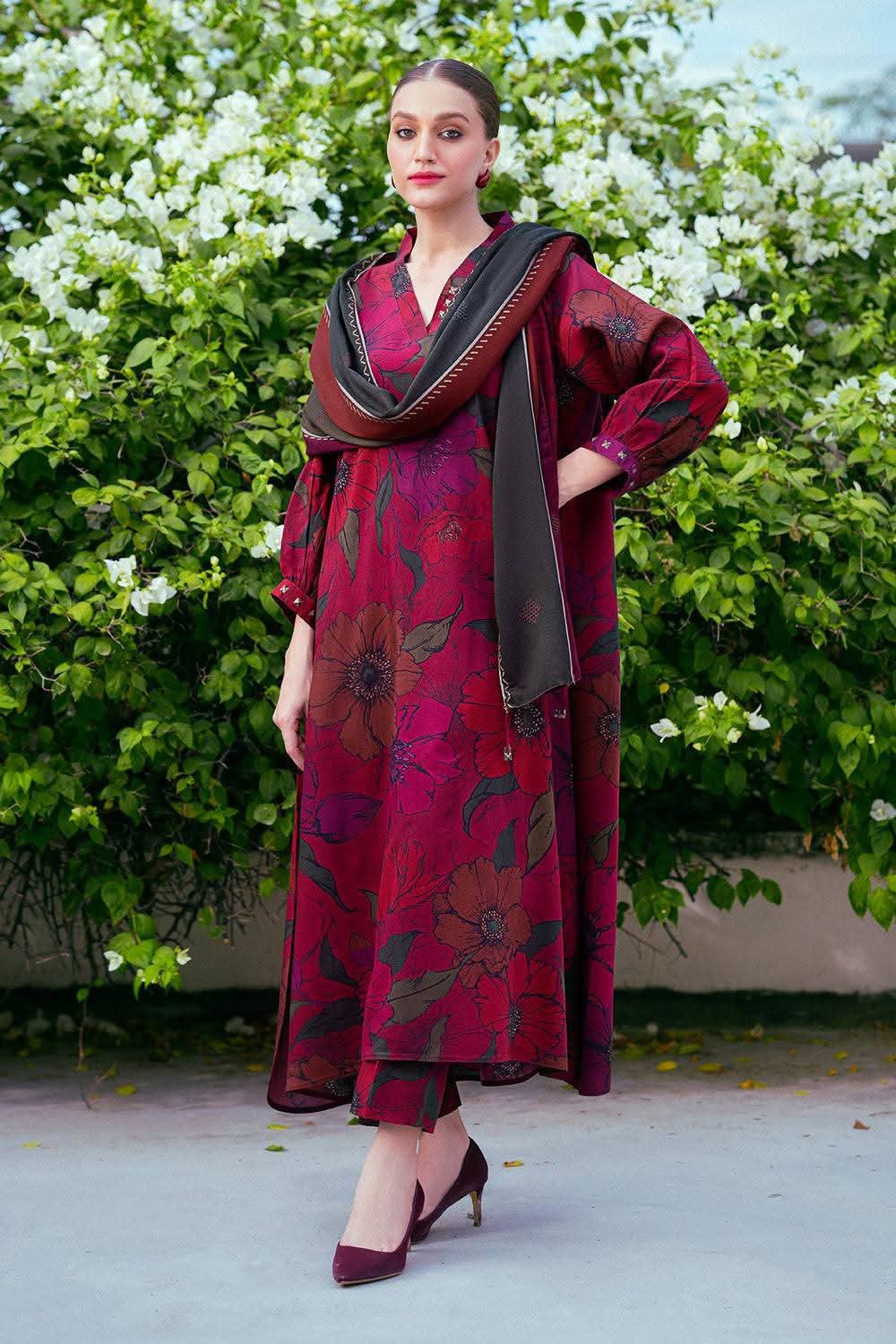 Digital Print Three Piece