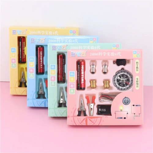 Science Experiment Project Kit for School Kids with Compass, Electric Circuit