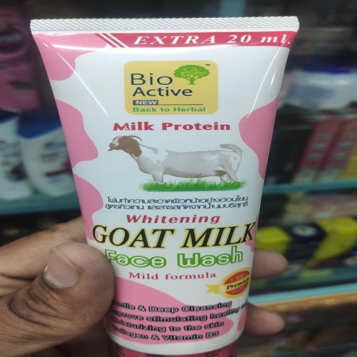 Bio Active Milk Protein Whitening Goat Milk Facewash