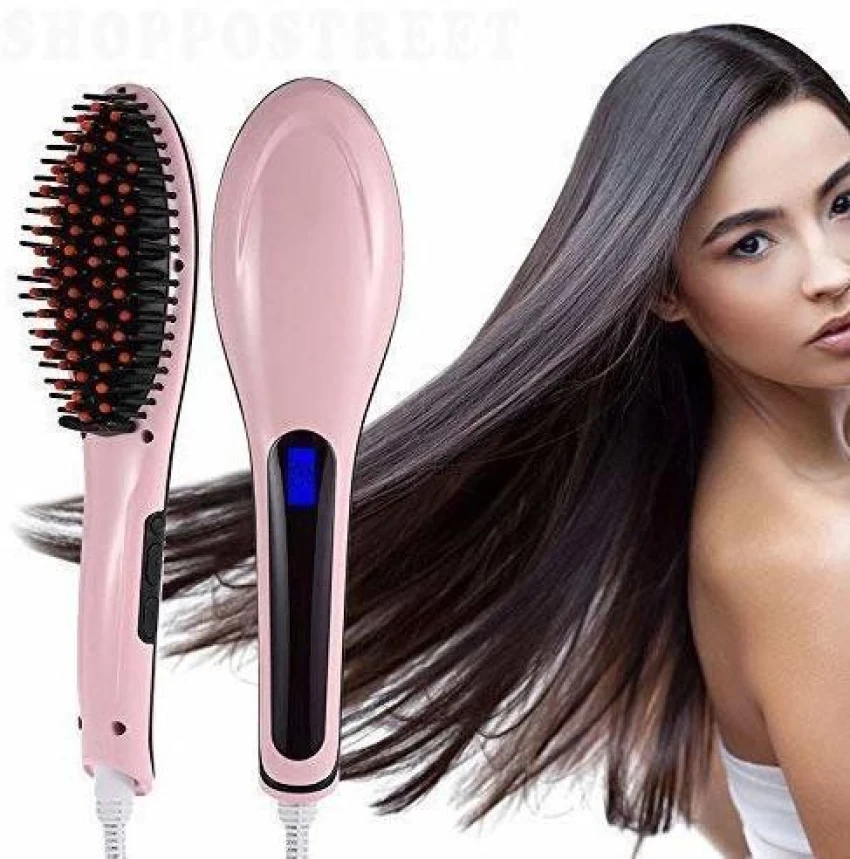 Fast Hair Straightening Brush (2 in 1)