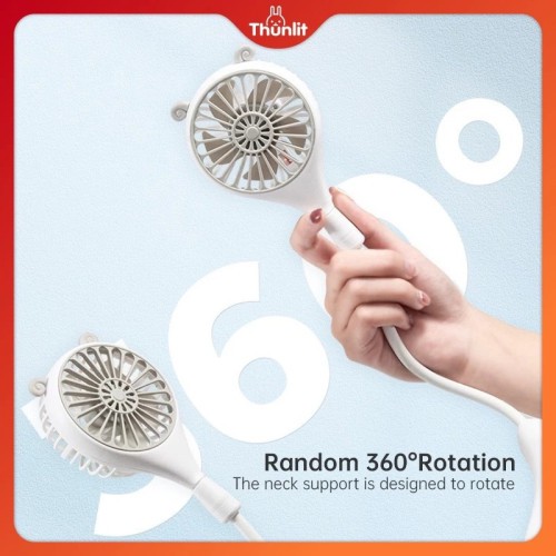 Portable Neck Fan - Versatile 360° Rotatable Neck Fan