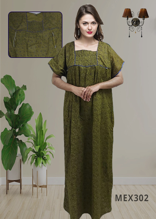 Nursing Cotton Maxi For Women